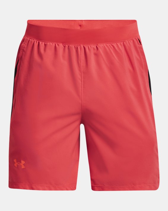 Herren UA Launch Run Shorts (18 cm), Red, pdpMainDesktop image number 6